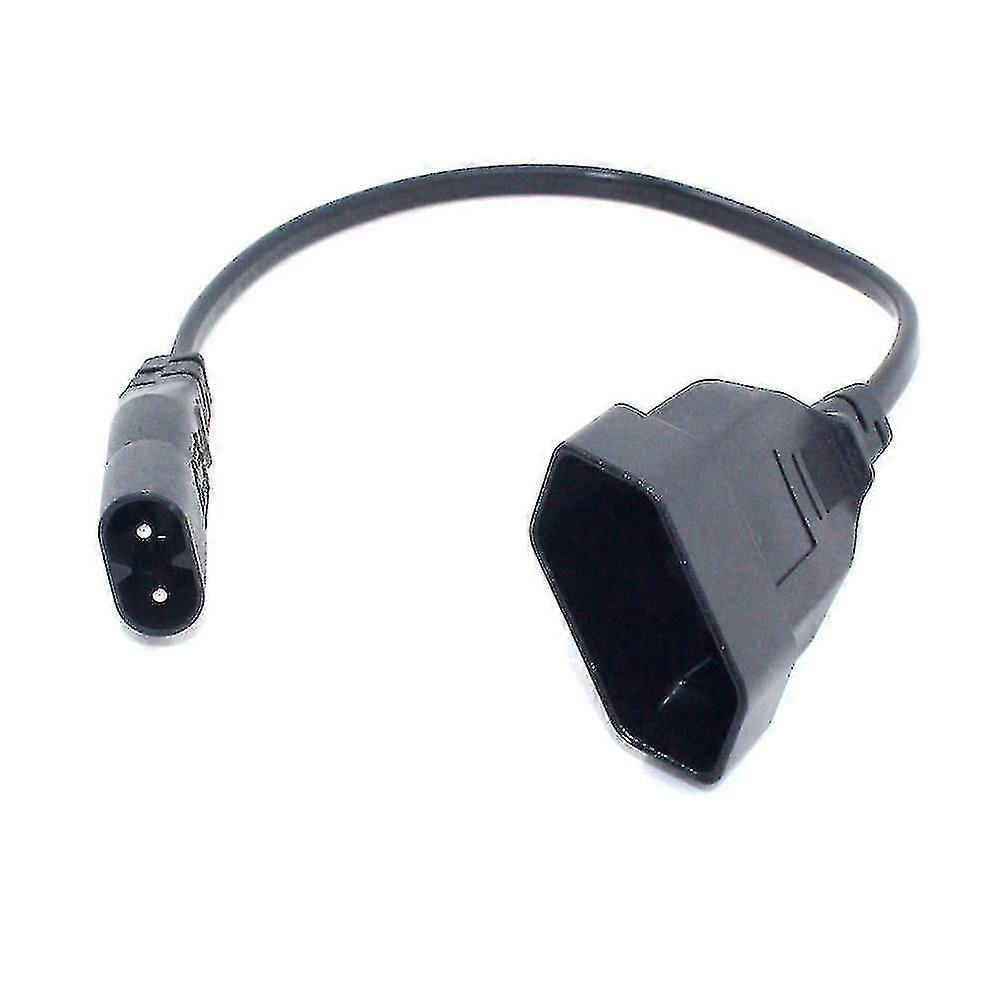 C8 Male To Europe Schoko Cee7/16 Outlet Female Socket Power Extension Cable For Pdu Ups 35cm -wf