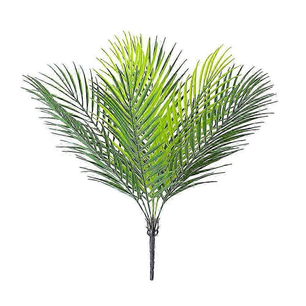 2025 Frunze de palmier tropicale Palmier artificial 9 capete Flori de decor artificial