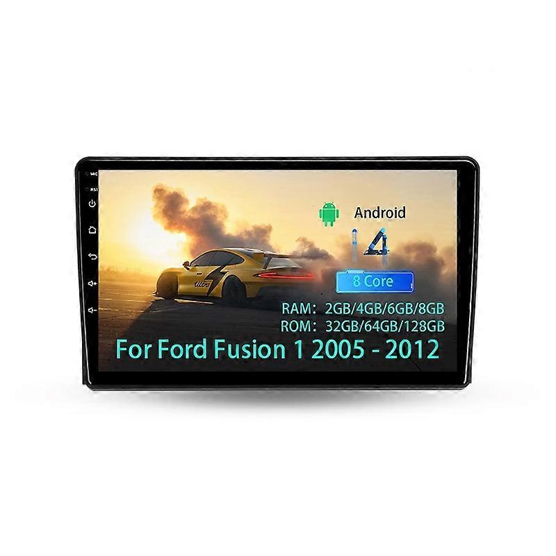 Carplay Auto Android 15 For Ford Fusion 1 2005-2012 Car Radio Multimedia Video Player Navigation GPS