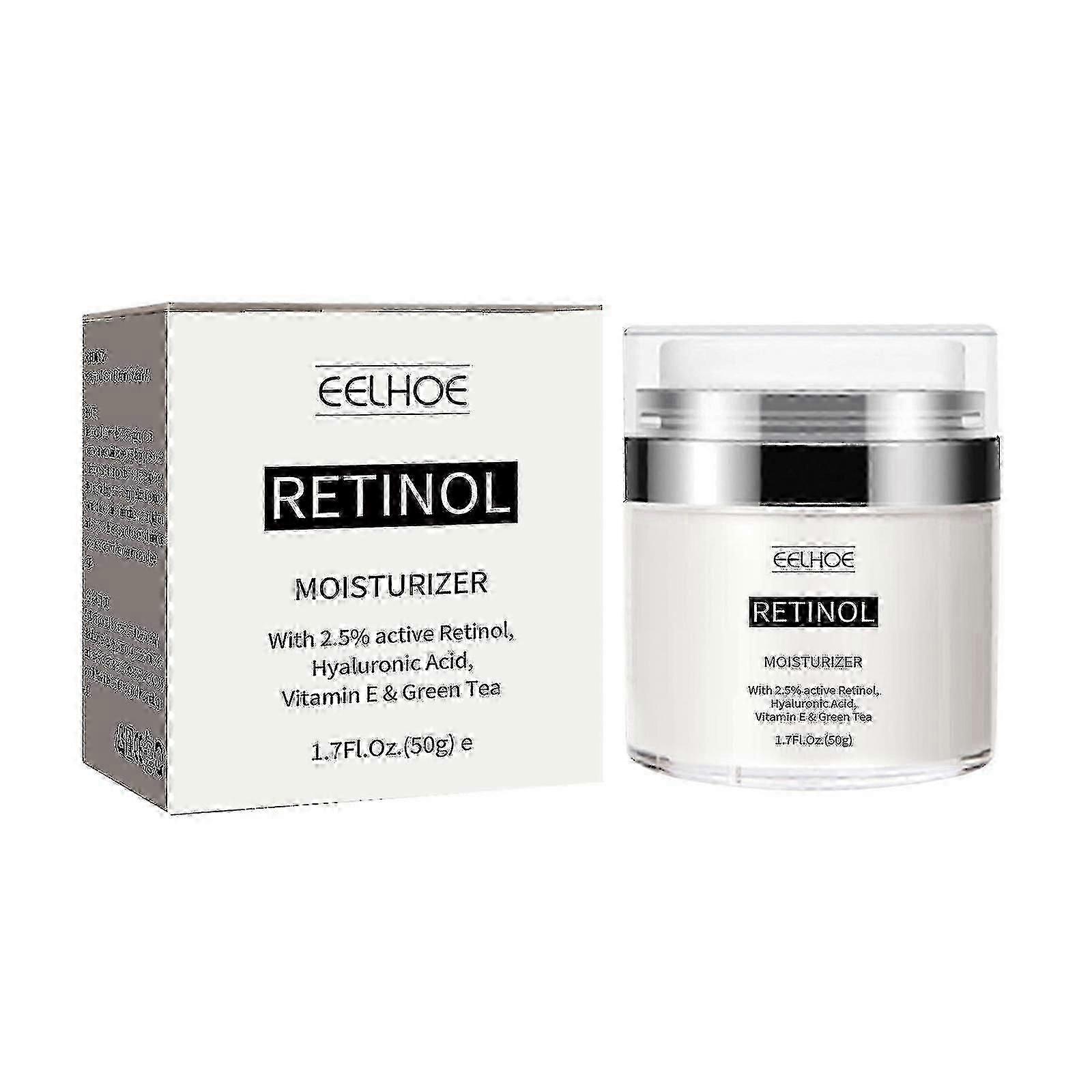 كريم Eelhoe Retinol المضاد للشيخوخة يعمل على تفتيح الخطوط الدقيقة حول العينين ويشد ويرفع بشرة الوجه