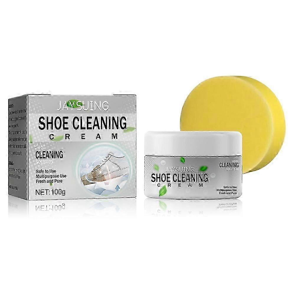 White Shoe Multifunctional Cleaning Cream Shoes Whitening Cleansing Cream De-Yellowing Cream