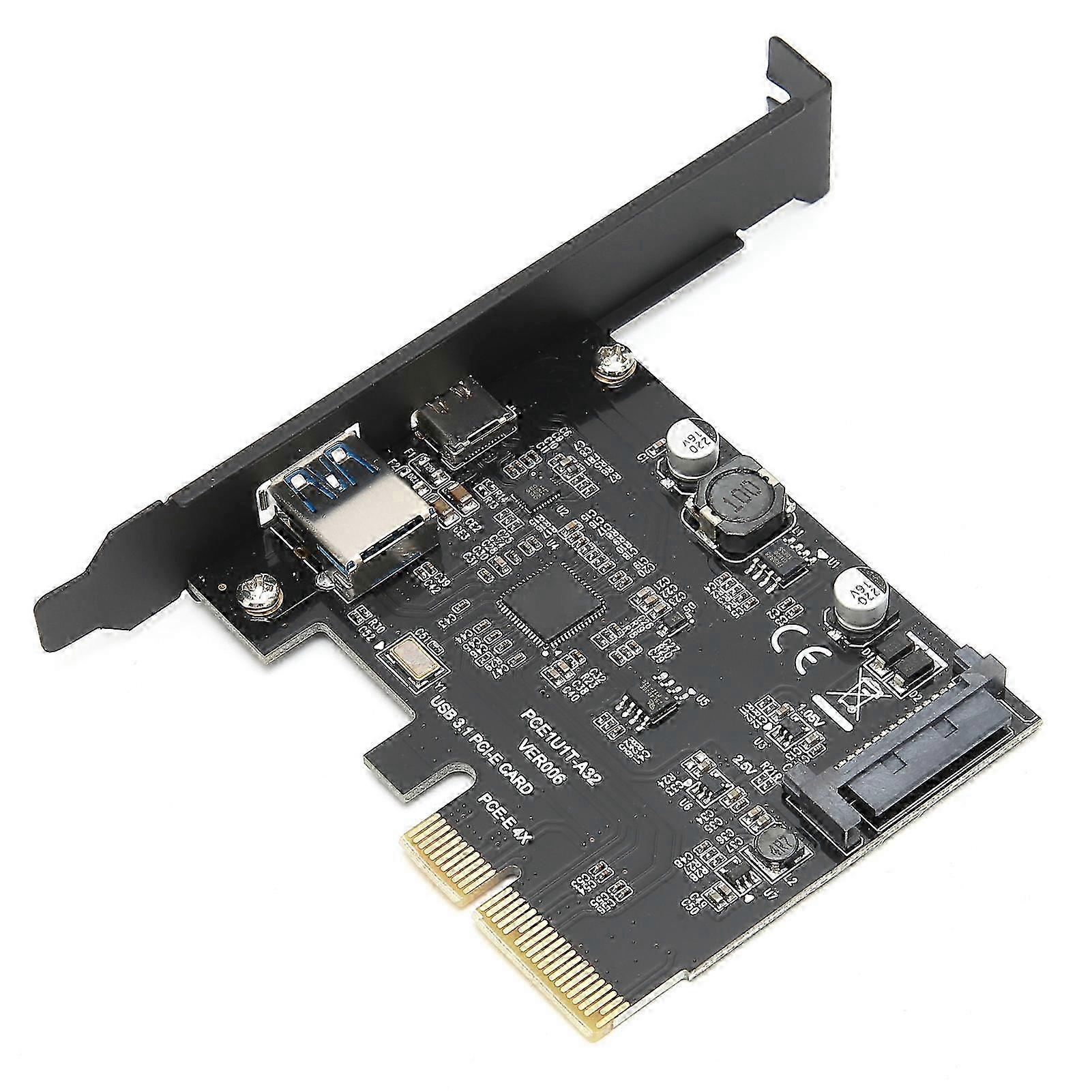 USB 3.1 PCIE Card C Internal Expansion Board TypeC TypeA GEN2 for WIN7/8/10/OS X Linux 2025