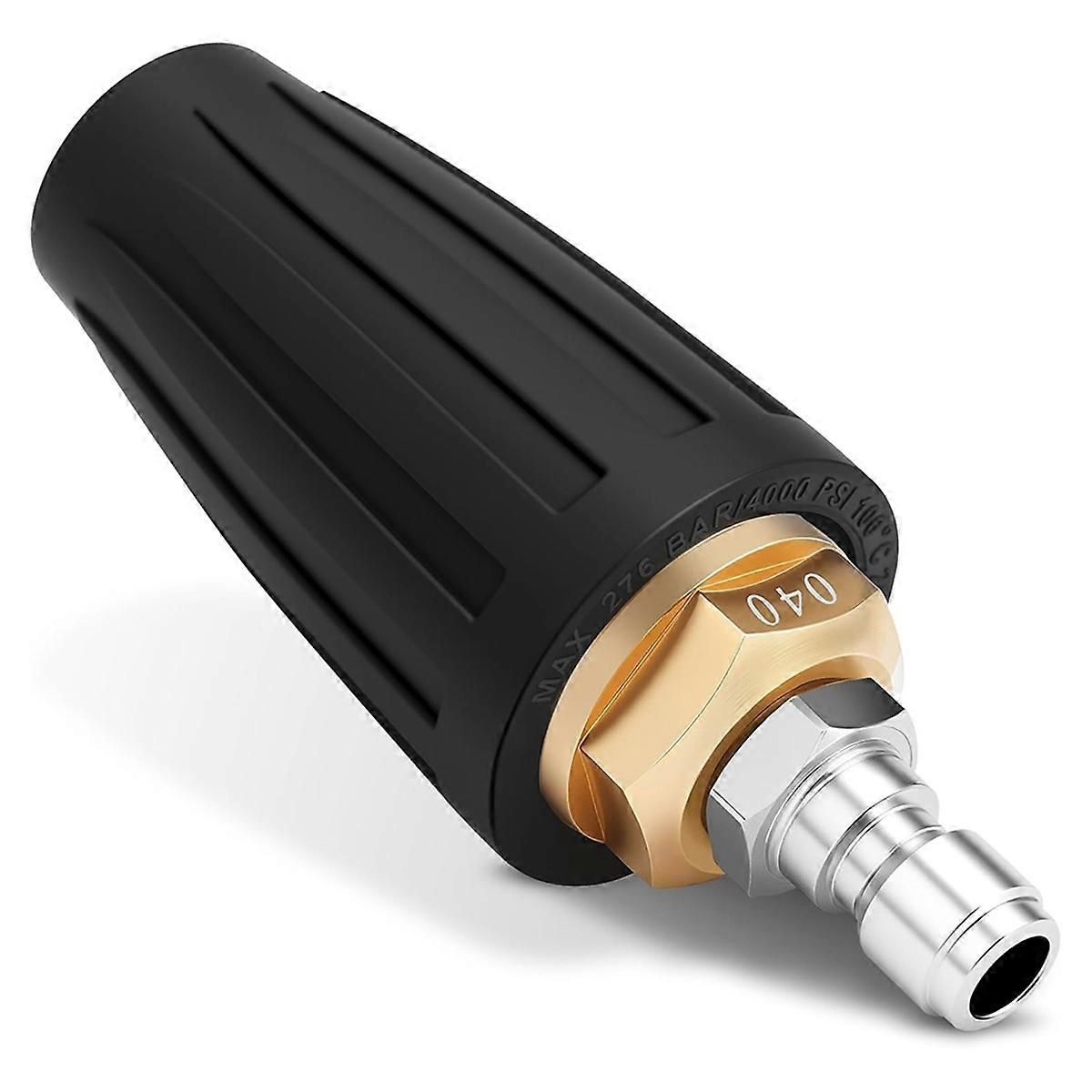 Turbo Nozzle   4000 PSI Max Rotating   Nozzle Tips with 1/4 Quick Connect