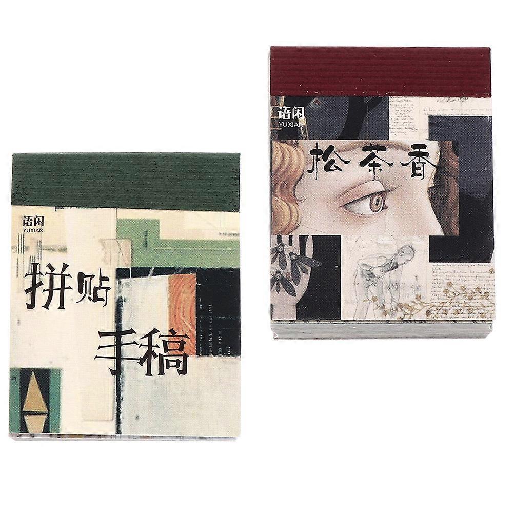 Paper DIY Vintage Paper for Decoration 730 Sheets Craft Use