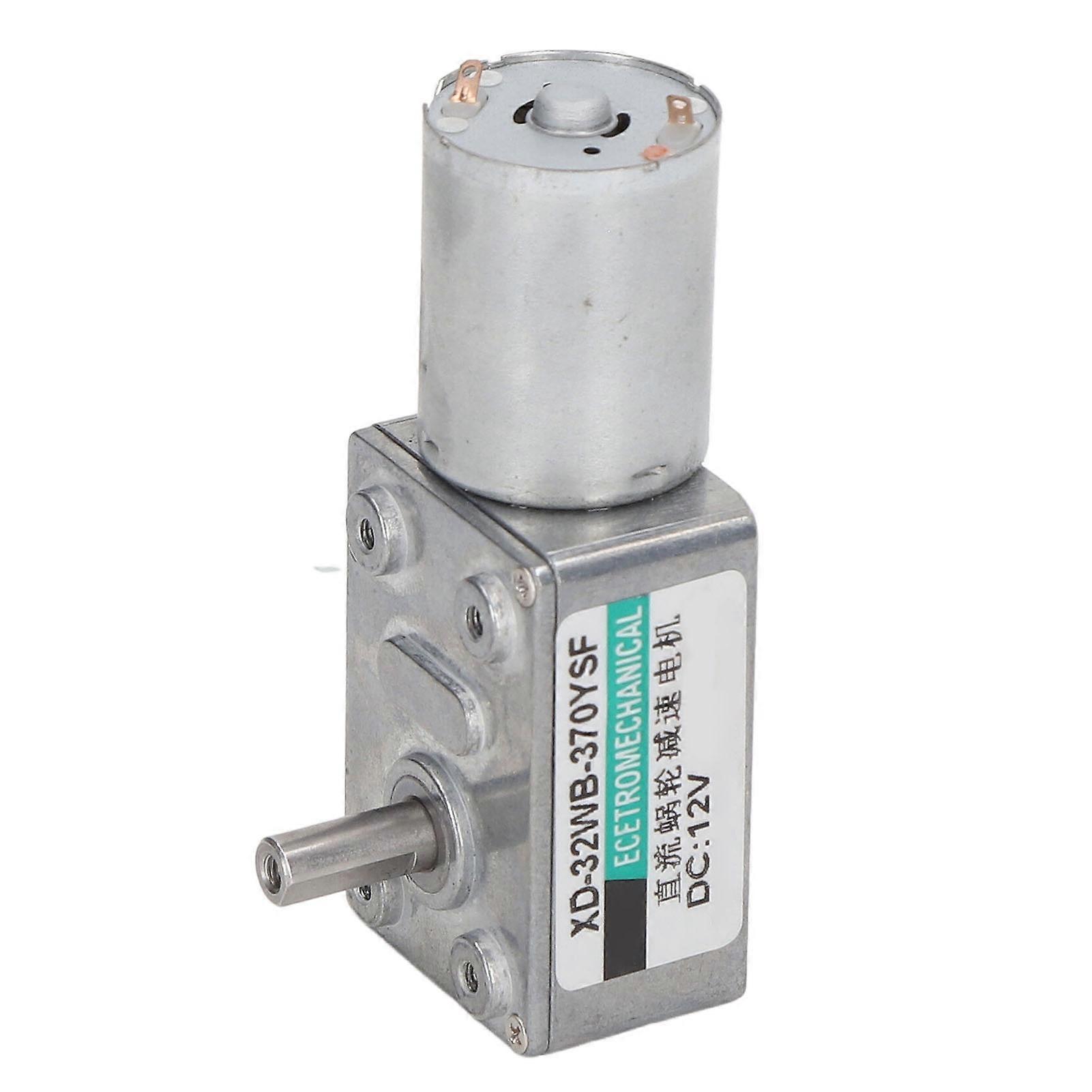 24V 2W Worm Gear Motor Adjustable Speed Reversible with Bracket