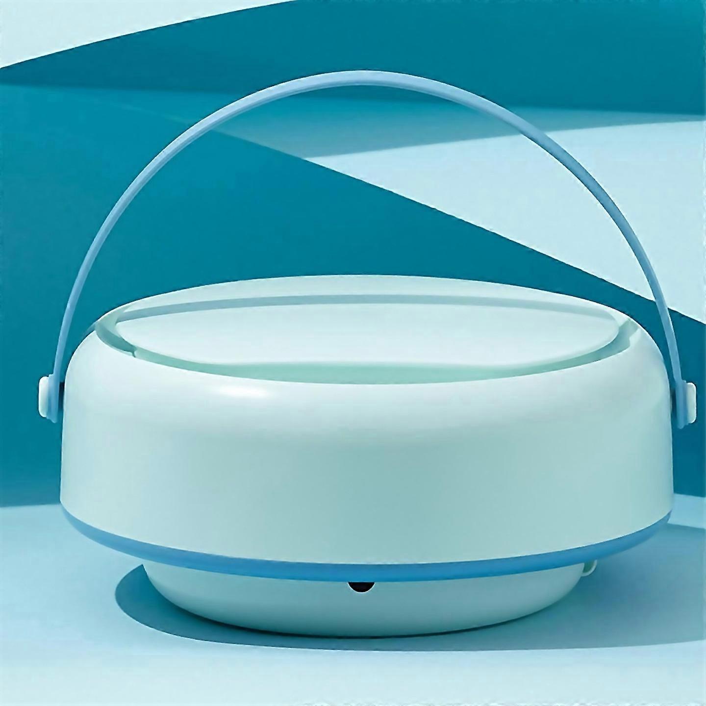 För Eu Plugfolding Diskmaskin Household Mini Turbo Diskmaskin Blå