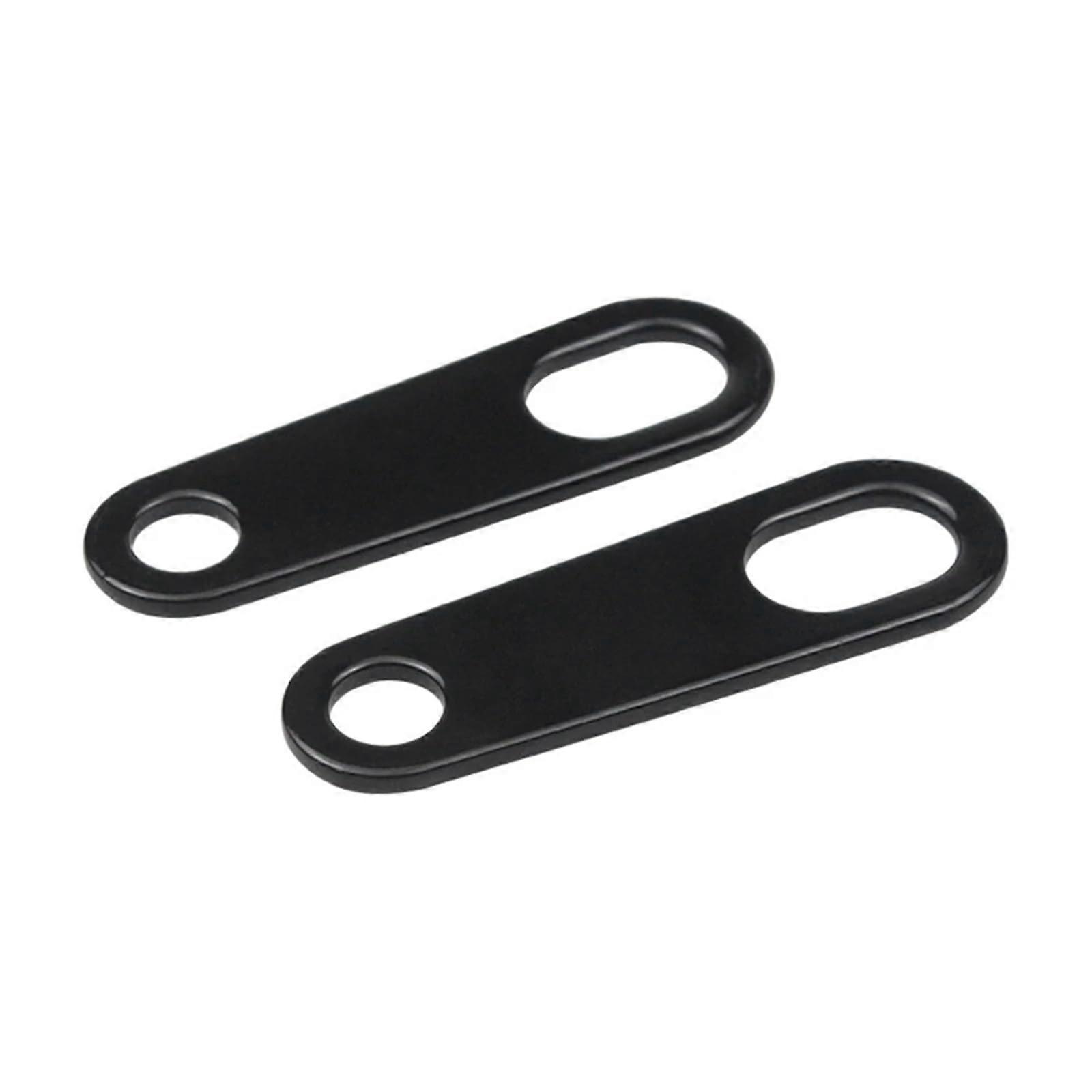 Fog Light Bracket 2Pack For Motorcycle Headlight Rearview Mirror Lamp Extension Holder Clamp Black