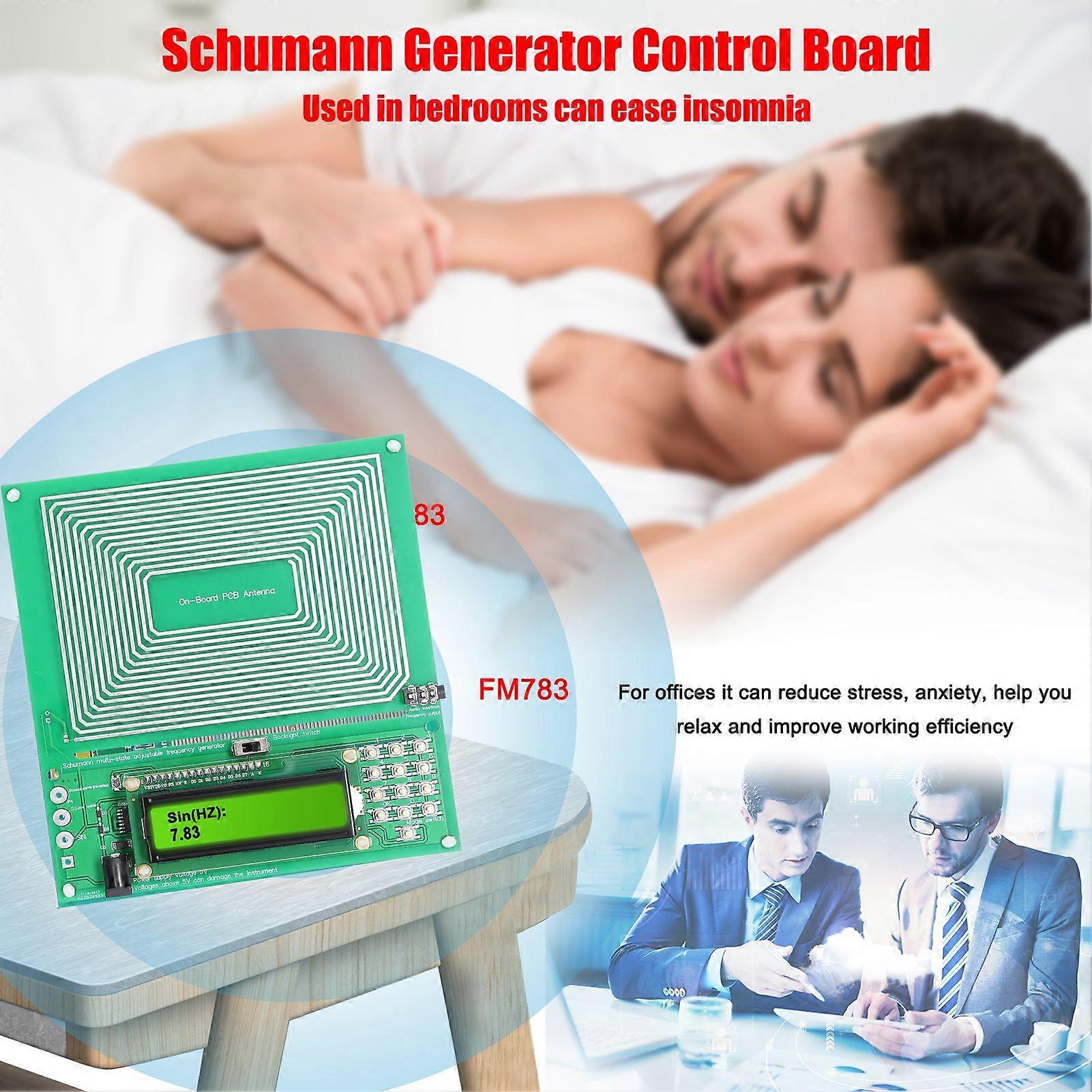 Adjustable 0.001Hz-200KHz 7.83HZ Schumann Resonance UltraLow Frequency PulseWave Generator Audio Resonator