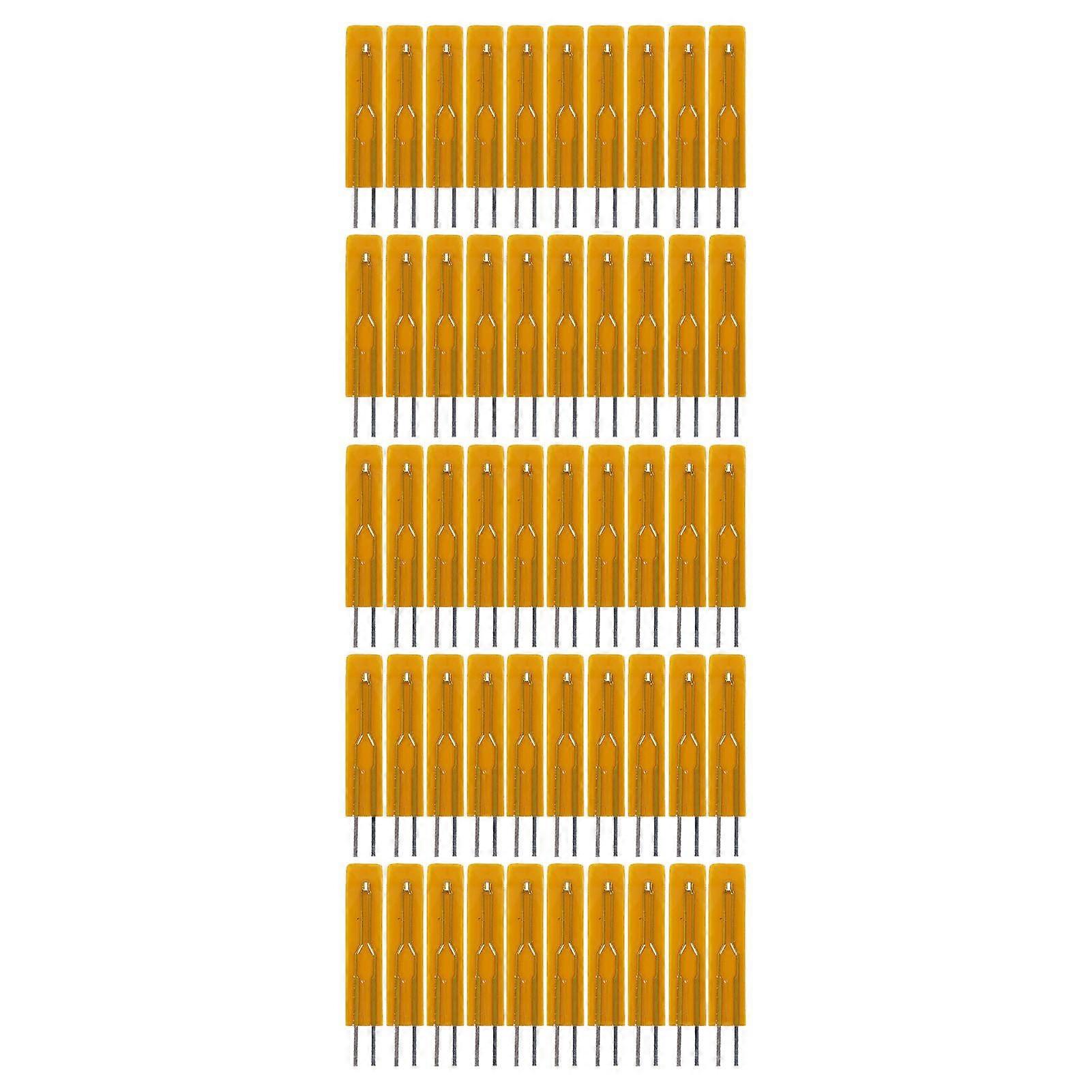 50PCS Thin Film Thermistor MF55 B3950 Insulated Thermal Resistor for Communication Network 503F 50K