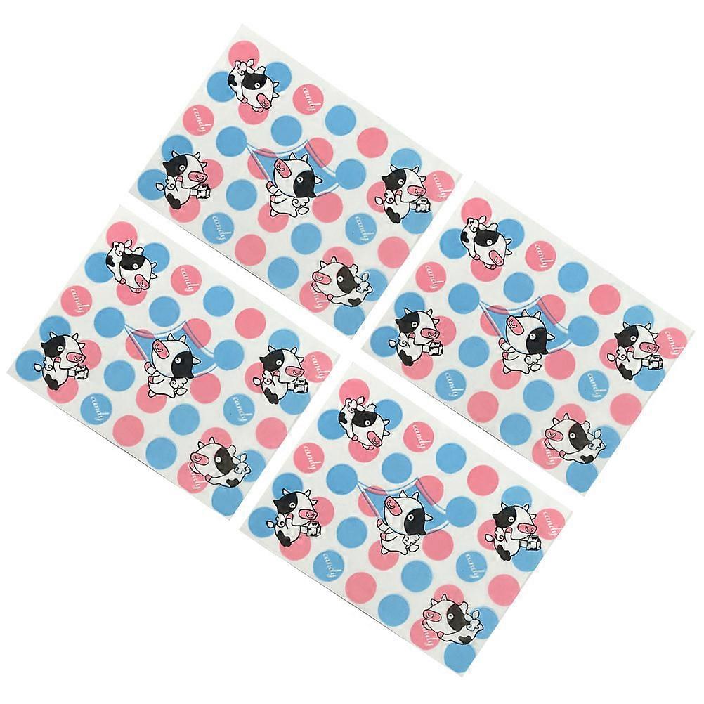 Sugar Wrapper for Wrapping Candy 500Pcs Multi-Color Nougat Packing Paper