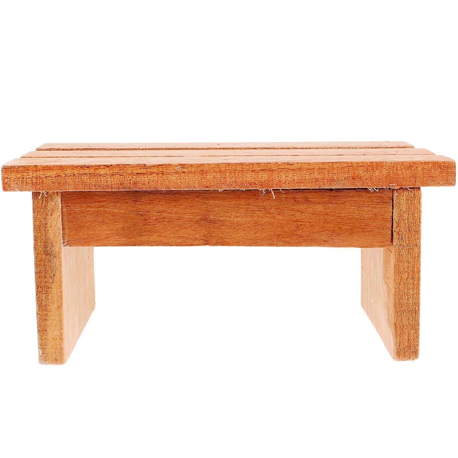 Multipurpose Foot Stool Wooden Bathing Footstool for Sauna Use 4Pcs