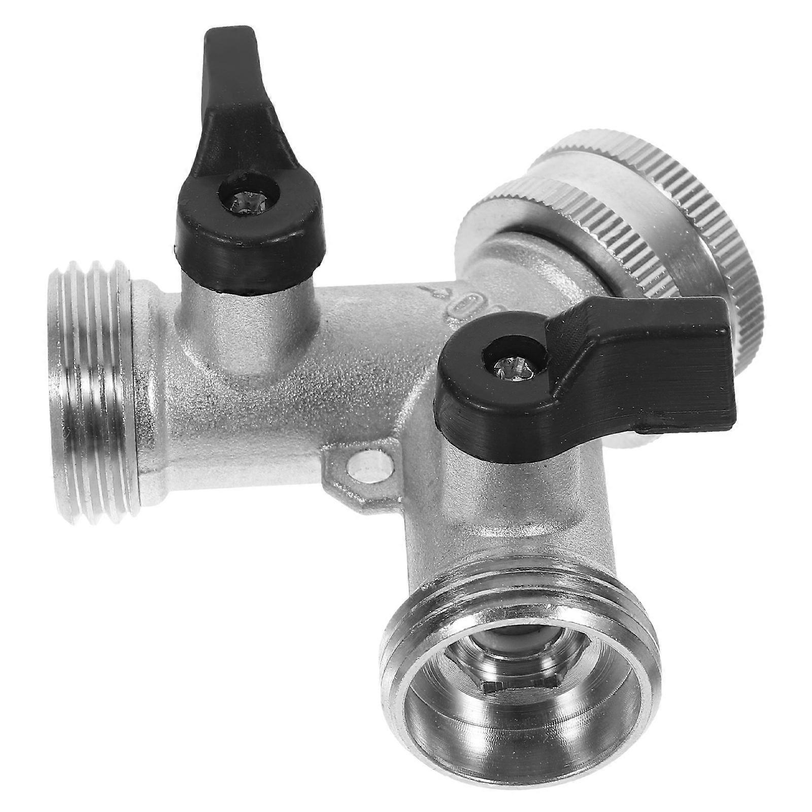 Garden Hose Adapter Y Type Hose Connector for Water Control 5Pcs Set