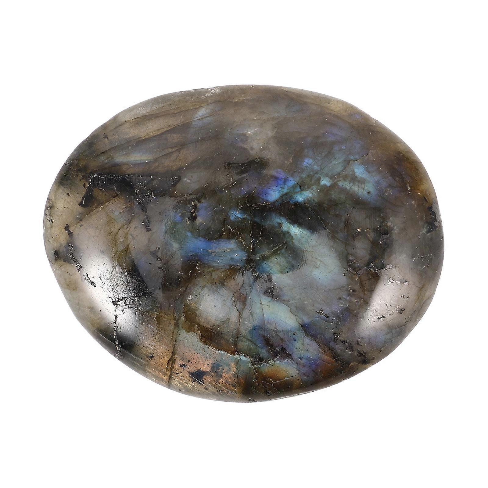 Natural Labradorite Crystal Palm Stones for Energy Balancing 3Pcs