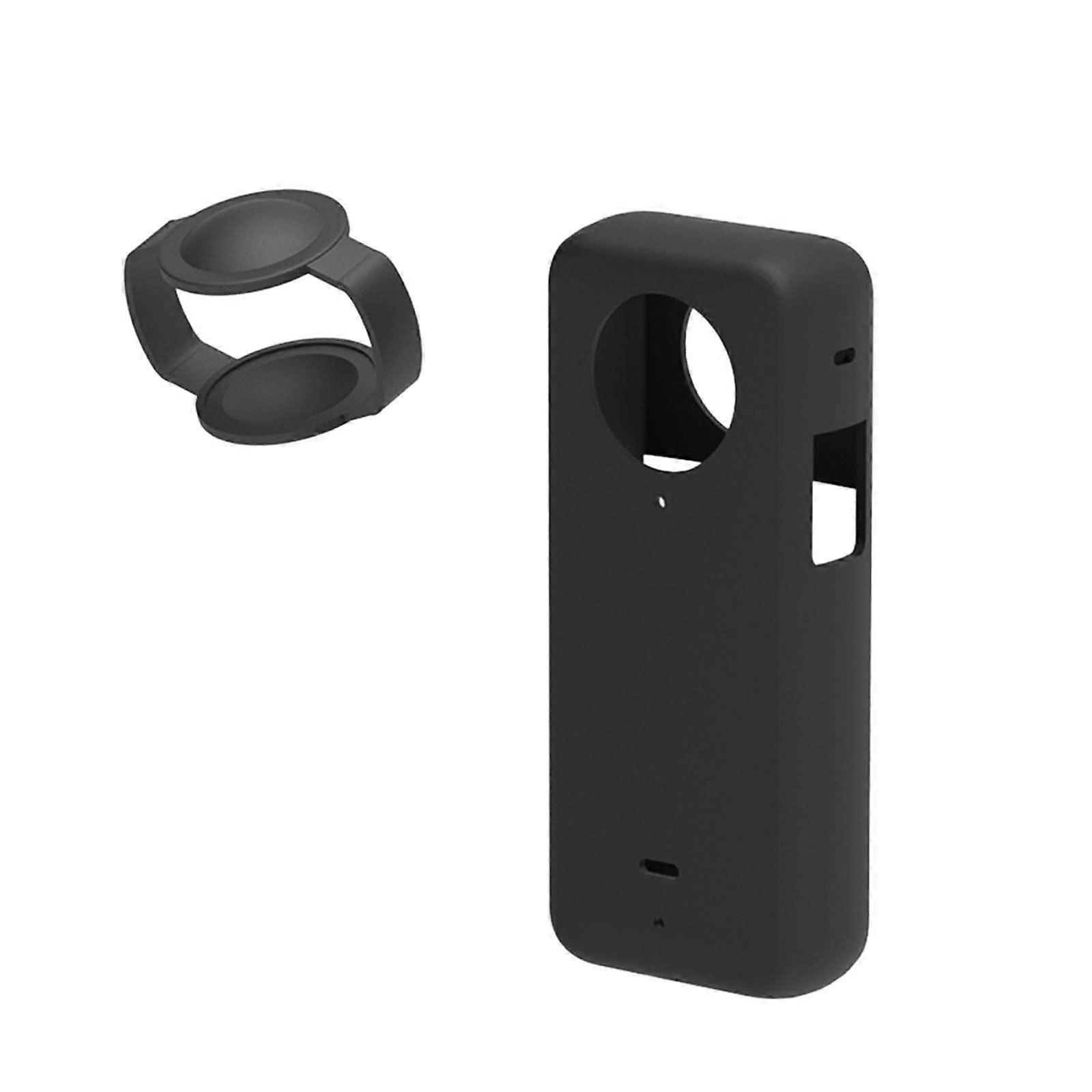 Cover Protection Lens Cover Case For Action Camera Black