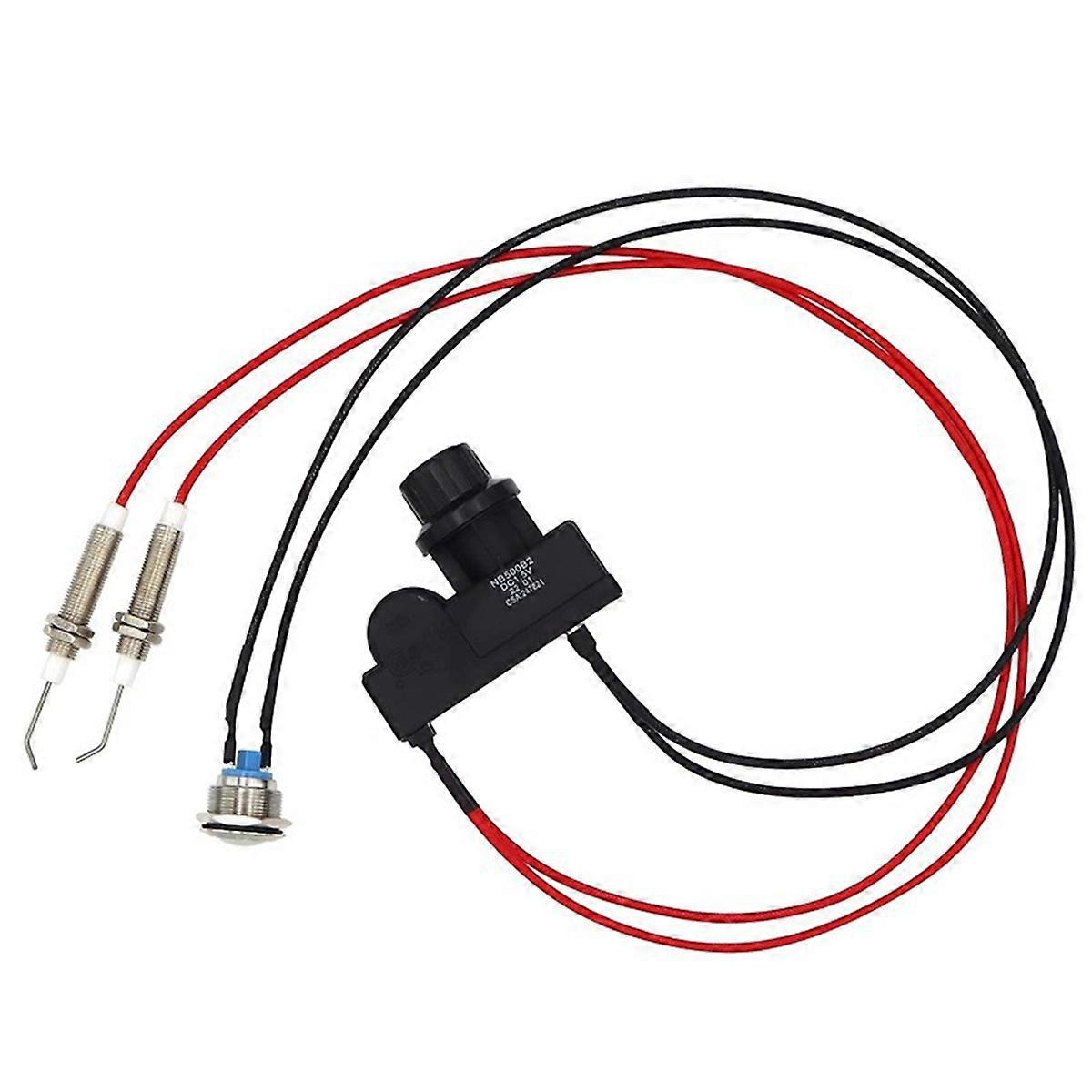 Gas Grill Igniter Push Button Control Automatic Switch Ignition AA Battery with Electrode Spark Igni