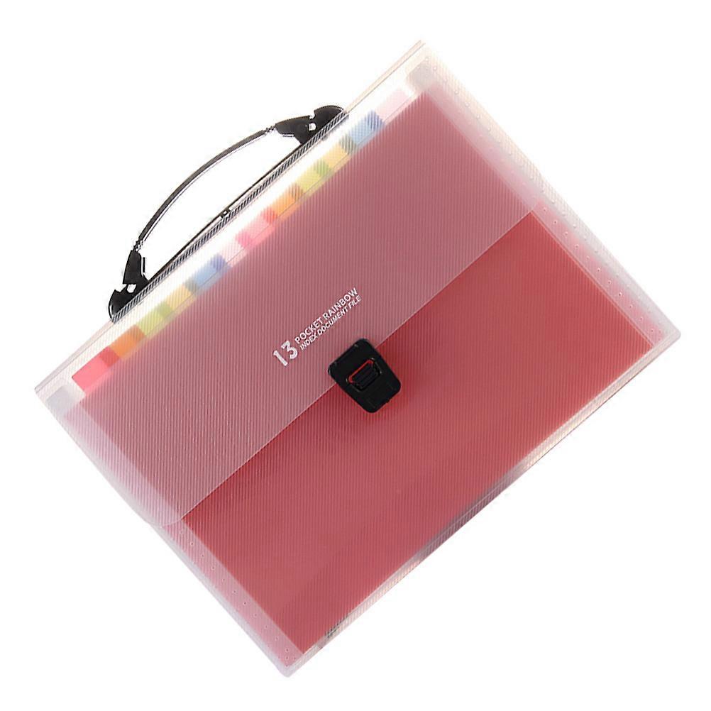 Multilayer Accordion Document Organizer For Travel 32.5X24.6X5cm Paper Organization 1Pack