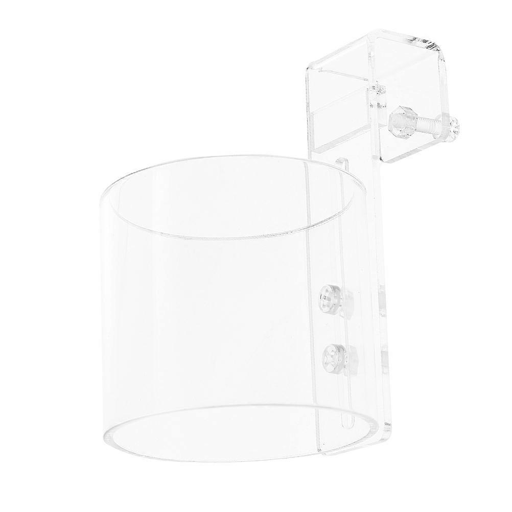 5Pcs Transparent Fish Food Feeding Ring For Aquarium Betta Shrimp Turtle Food Dispensing Adjustable Size Prevent Scattering
