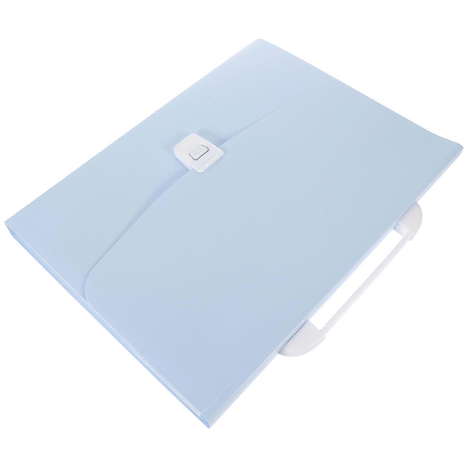 Expanding File Folder Plastic Organizer for Document Storage Use