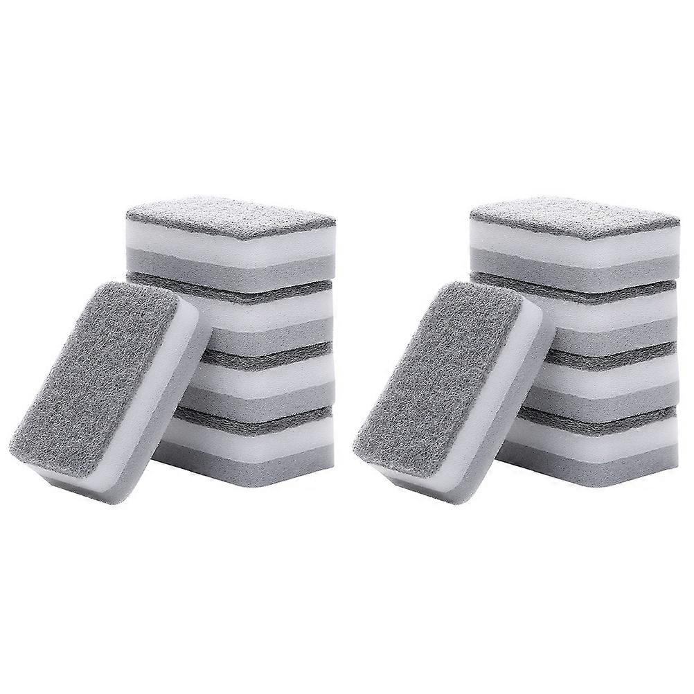 Utility Sponge Practical Use Kitchen Utensils Cleaning Tool 10.70X6.70X3.50CM 10Pcs