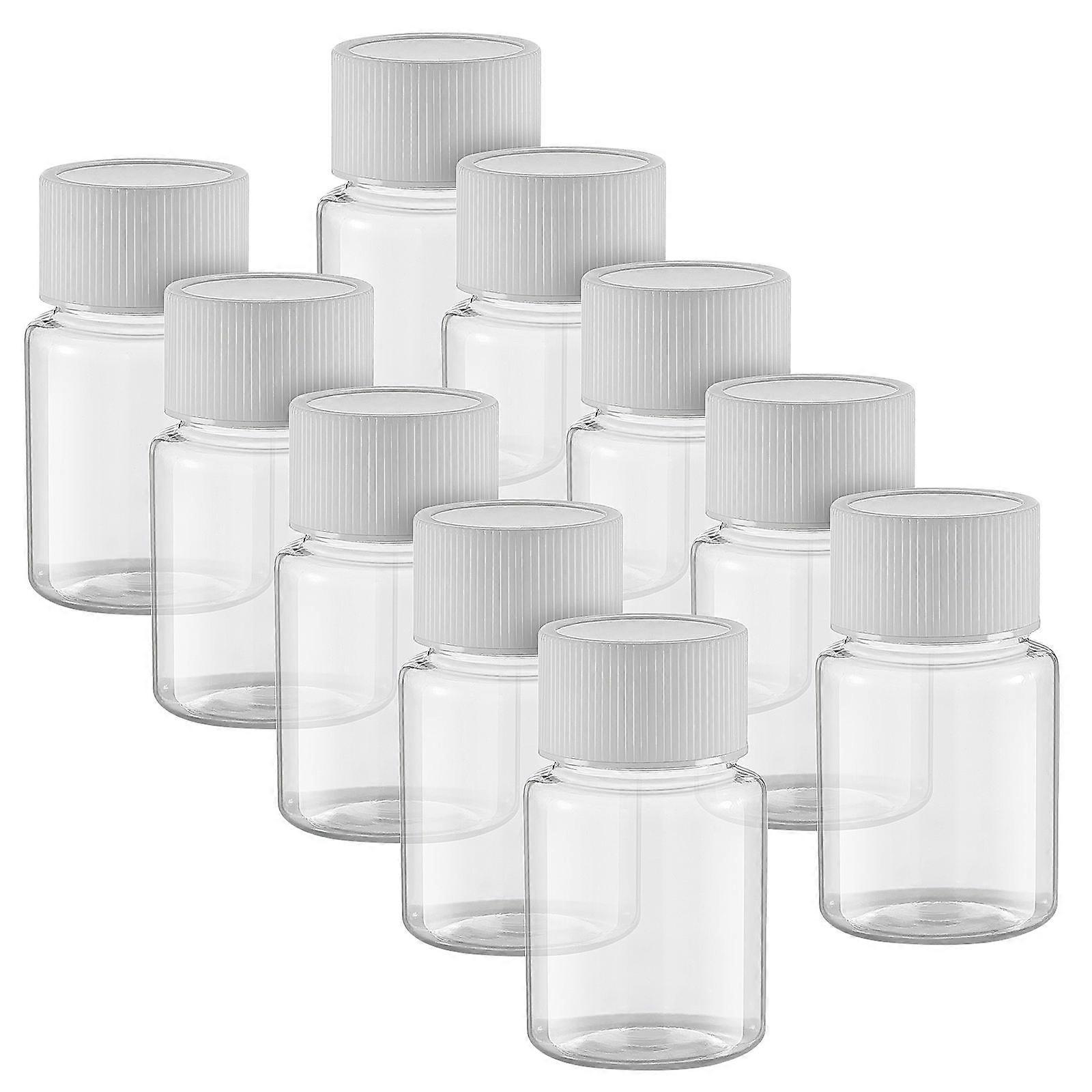 Plastic Bottles Travel Size for Storage 80Pcs Transparent Refillable Small Vials