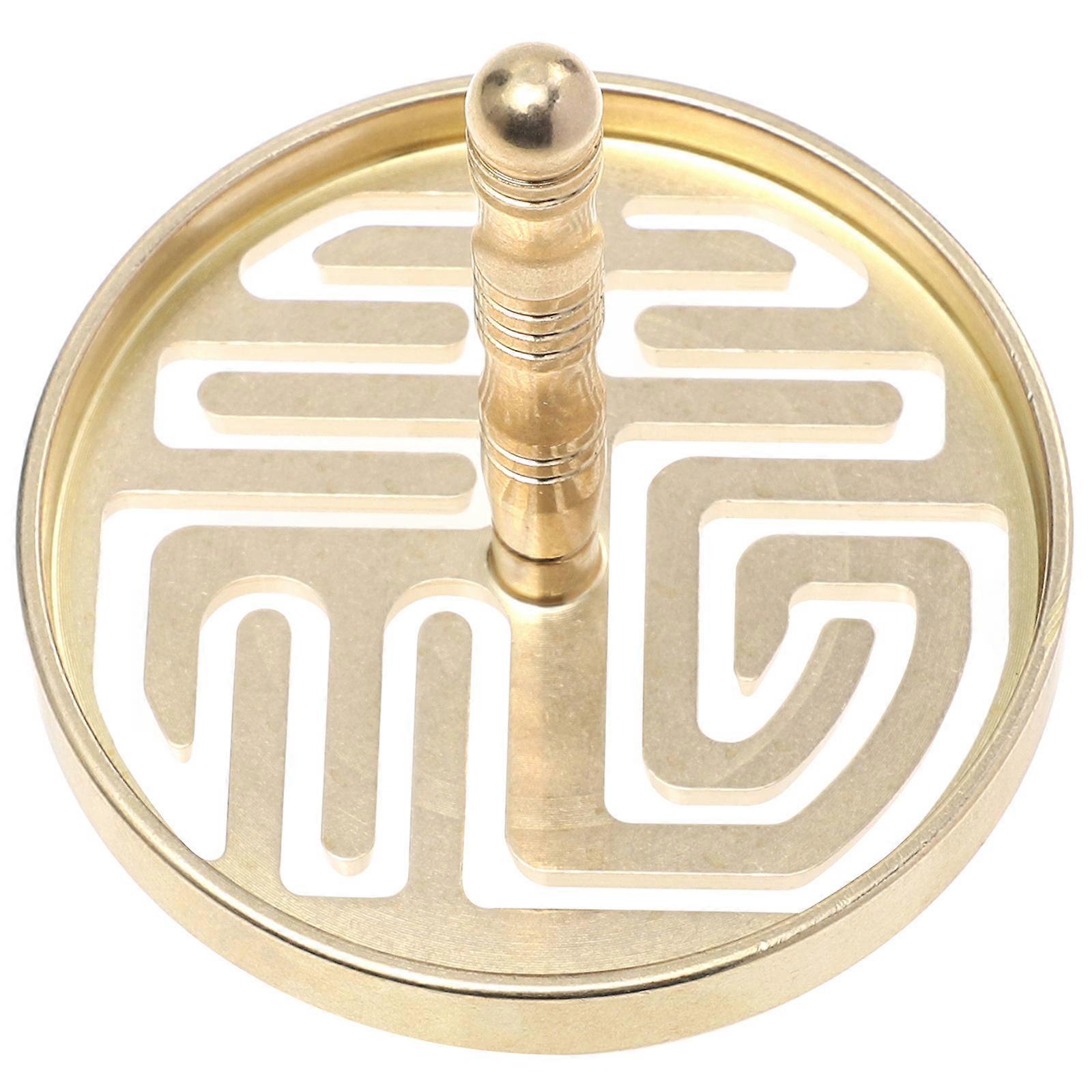 Incense Ash Press Mold Copper Ash Pressing Tool 3Pcs for Decor