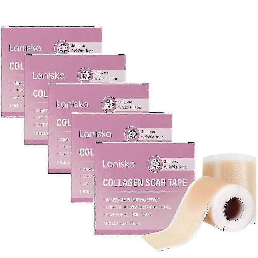 Collagen Scar Tape For Face, Losveo Silicone Scar Sheets For Face Wrinkles