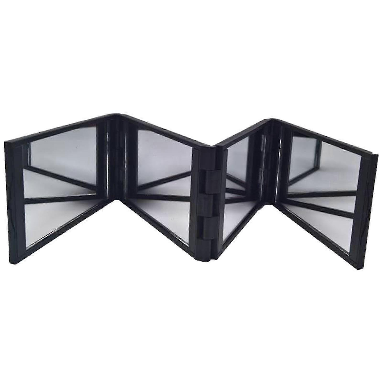 Travel Makeup Mirror with 360 Degree Rotation, Compact Handheld and Desk Mirror for Men and Women, Small Size Cosmetic Mirror