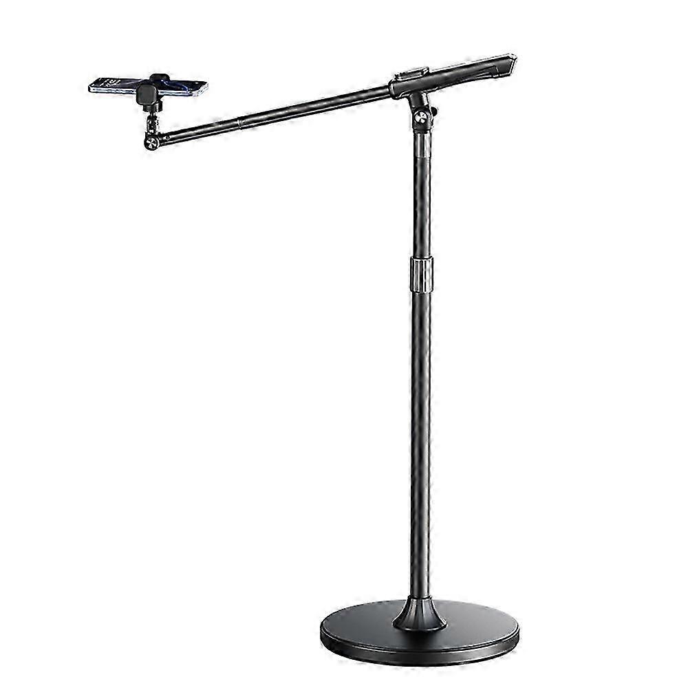 JOPREE B21 Video Shooting Floor Stand Height Adjustable Phone Holder for Live Streaming 25-26