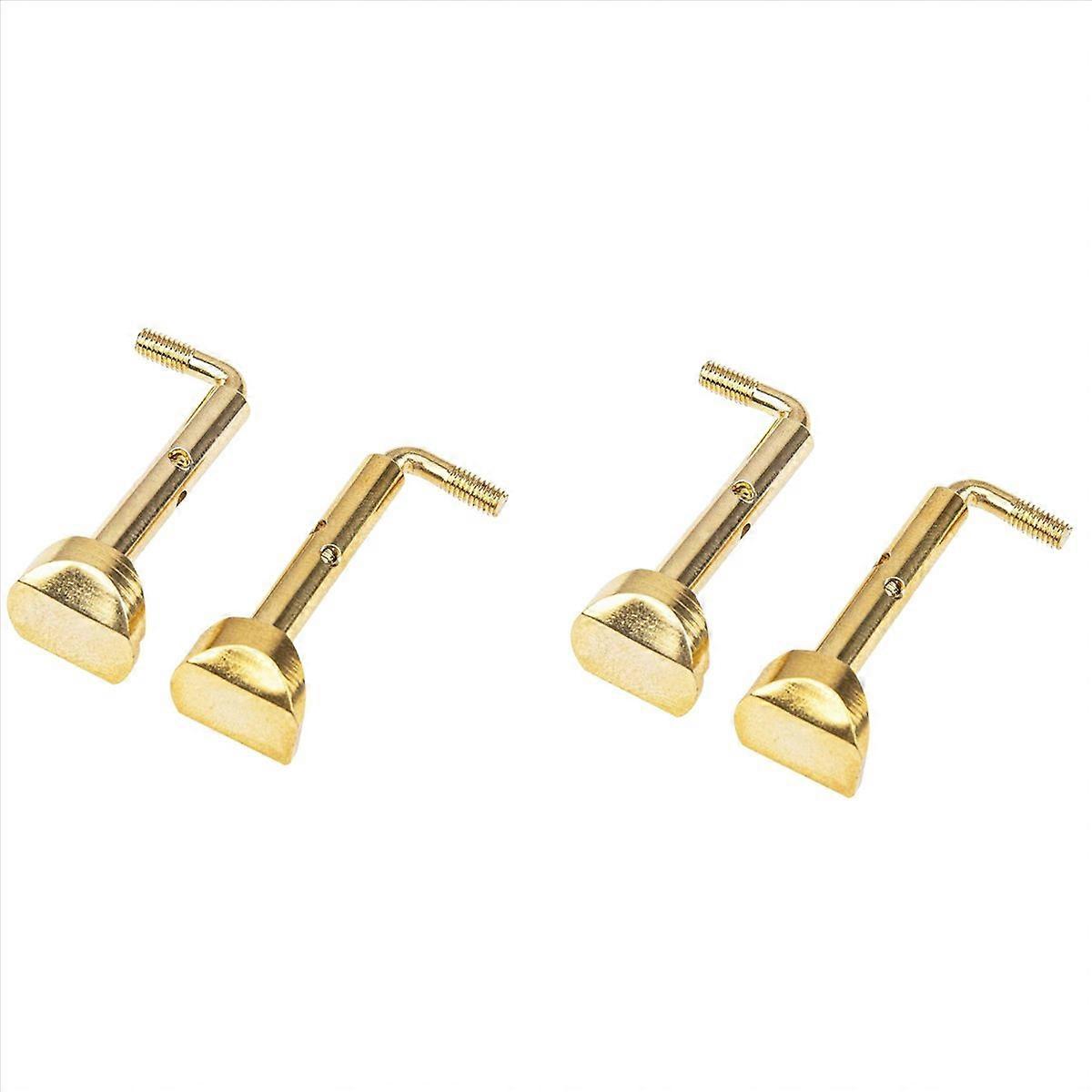 2個合金バイオリンチンレストネジバイオリンチンレストクランプアクセサリー