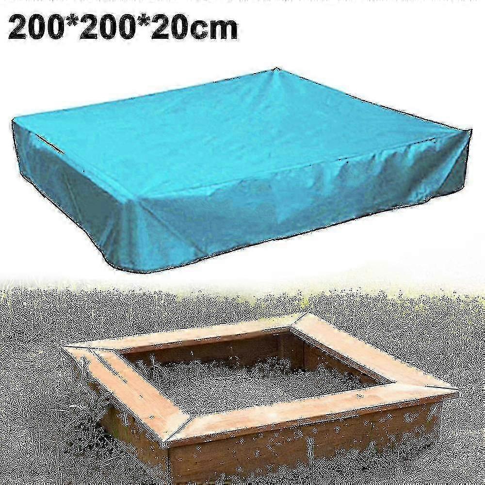 Couvercle de bac à sable imperméable, couvercle de bac à sable bâche, couvercle de bac à sable de jouet (ruipei) 26s