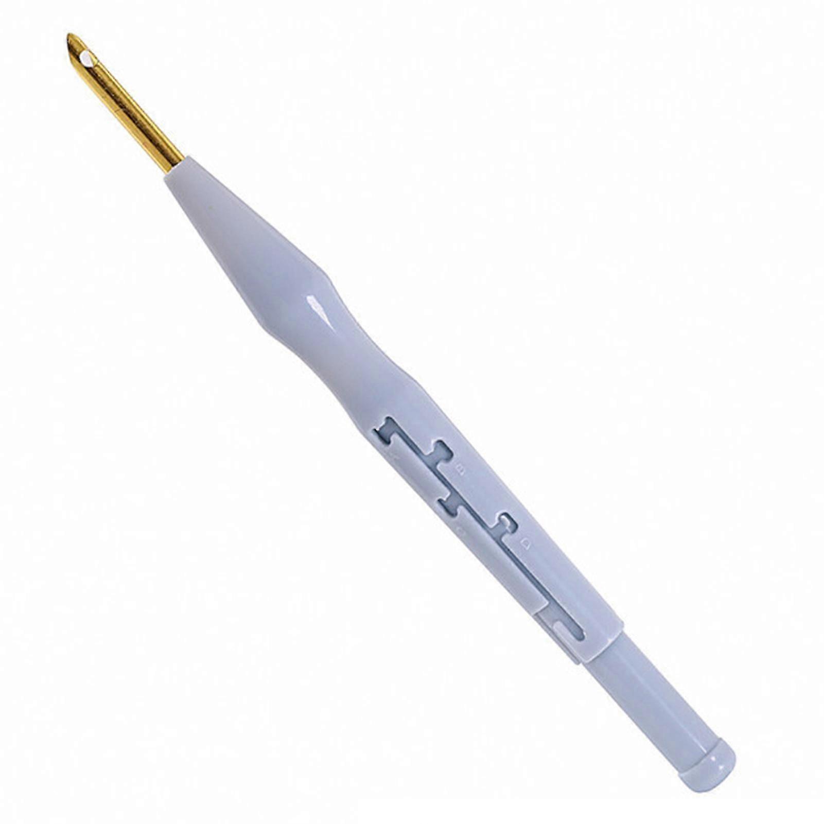 Adjustables Handle Punch Needle Embroidery Pen Stitching Tool Cross-stitching Beginner Weaving Tools For Diy Sewing
