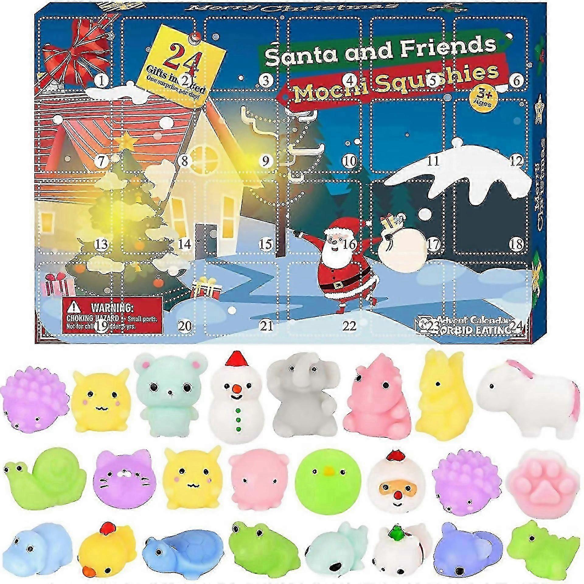 For 2021 Christmas Gifts Advent Calendar Countdown Calendar With 24 Small Doors