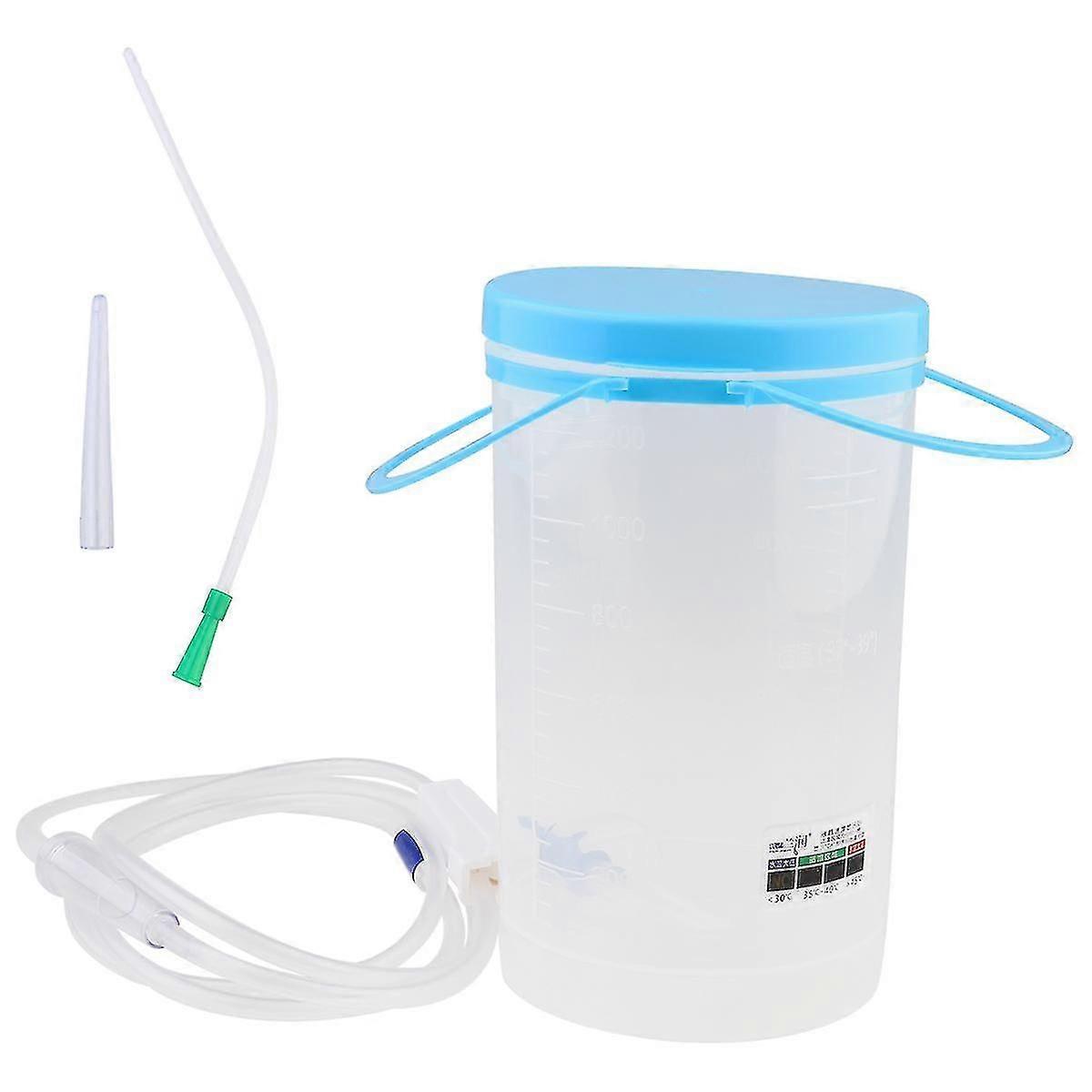 Enema Bucket Kit Reusable Hanging Enema Bucket With Tube For Coffee Detox