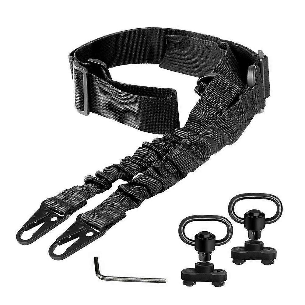 Two Point Sling Adjustable Strap 2 Point Multi Function Rope Strap for Tactical Outdoor Hunting Shooting Gear
