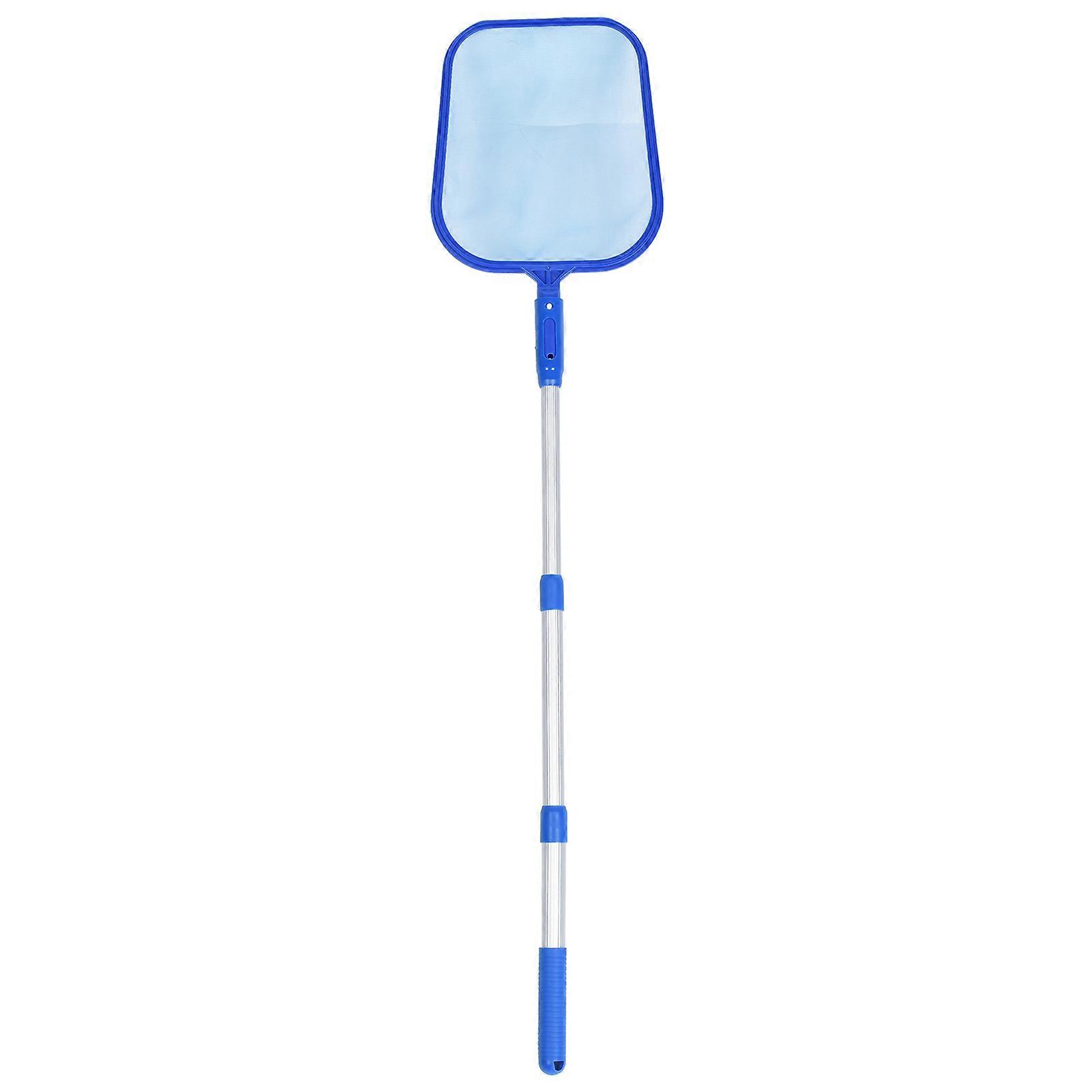 Pool Cleaning Tools Pool Skimmer Net Leaf Rake Swimming Pool Cleaner Supplies with 3‑section Telescopic Pole Scoop Net