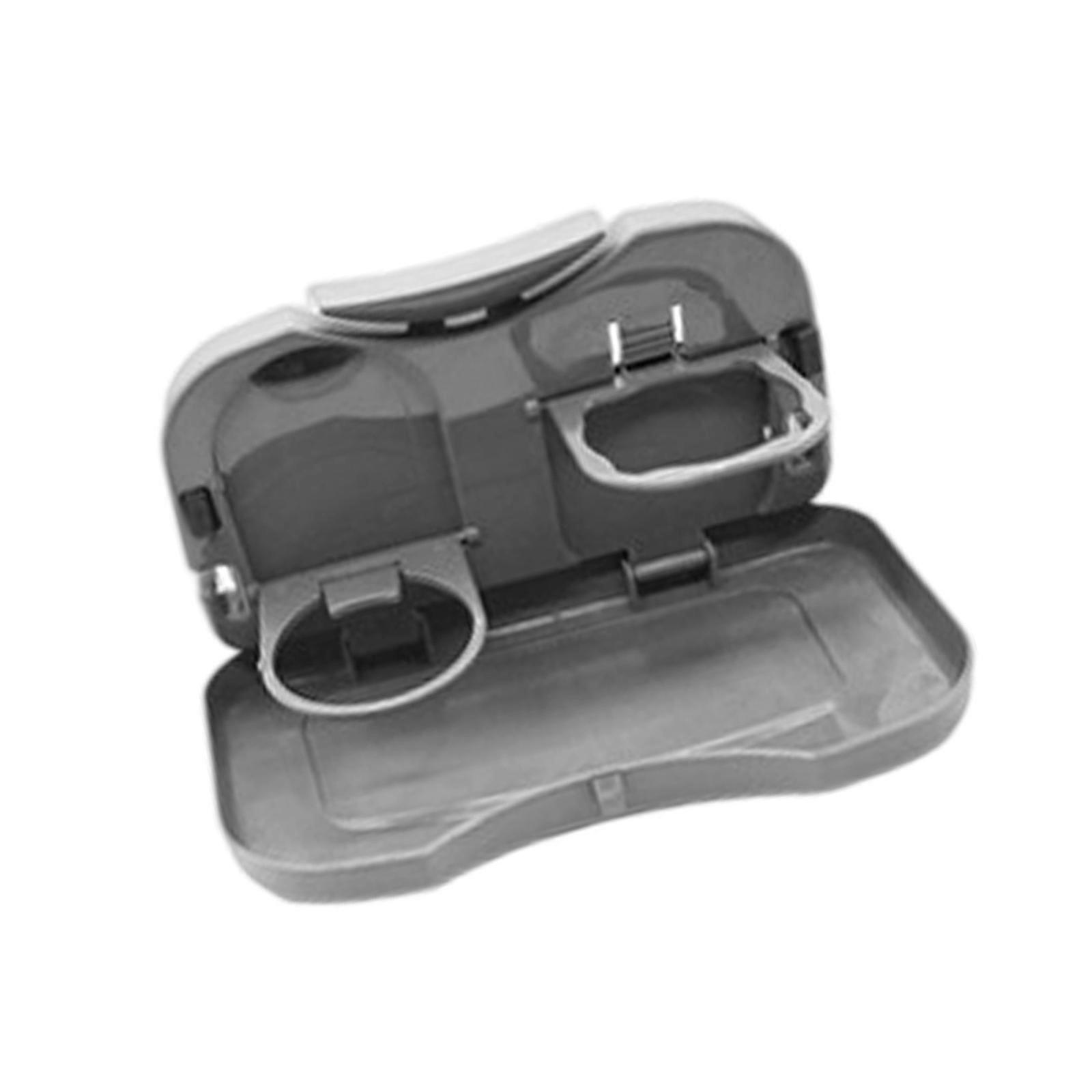 Ergonomic Vehicle Table Seat Back Mounted Workstations Tray With Antispill Design And Quick Release Foldable Mechanism Multicolor