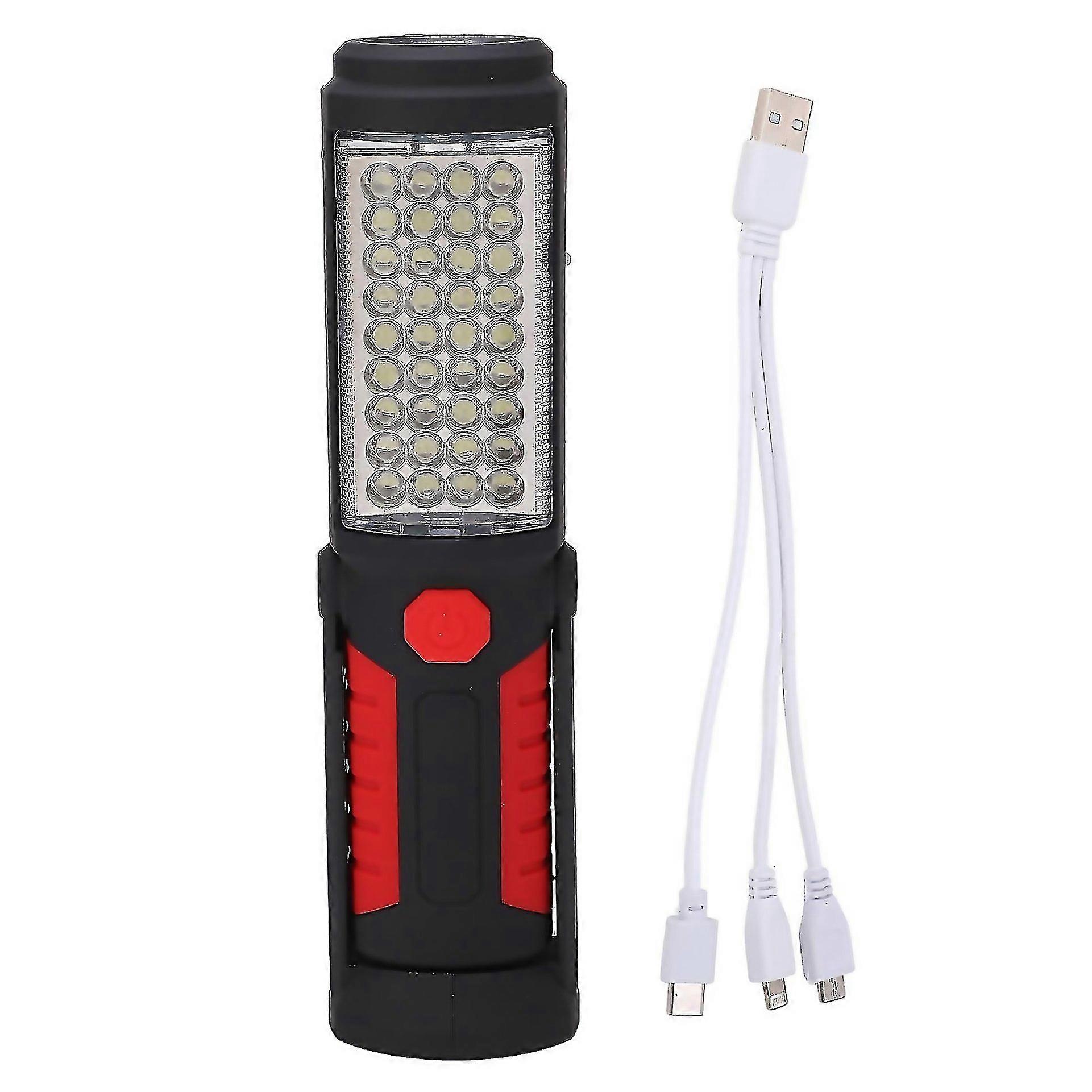 For Usb Charging Work Light With Magnetic Stand Inspection Led Light Torch 2 Lighting Modes Work Lam