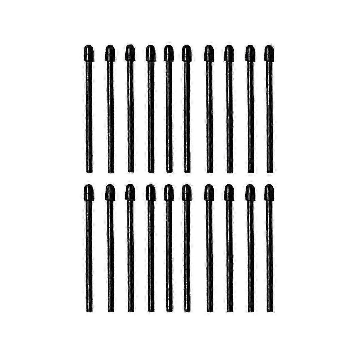 (20 Pack) Marker Pen Tips/nibs For Remarkable 2 Stylus Pen Replacement Soft Nibs/tips Black