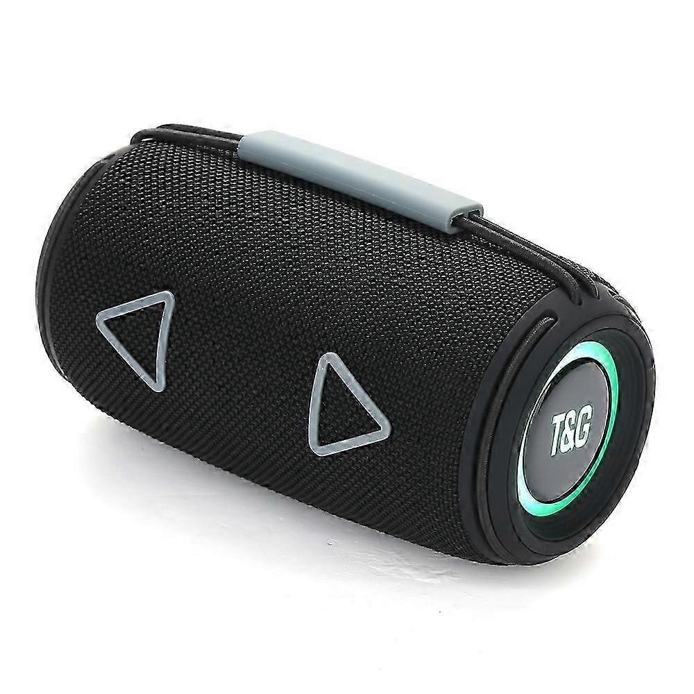 T&G TG-657 Portable Wireless 3D Stereo Subwoofer Bluetooth Speaker Support FM / LED Atmosphere Light
