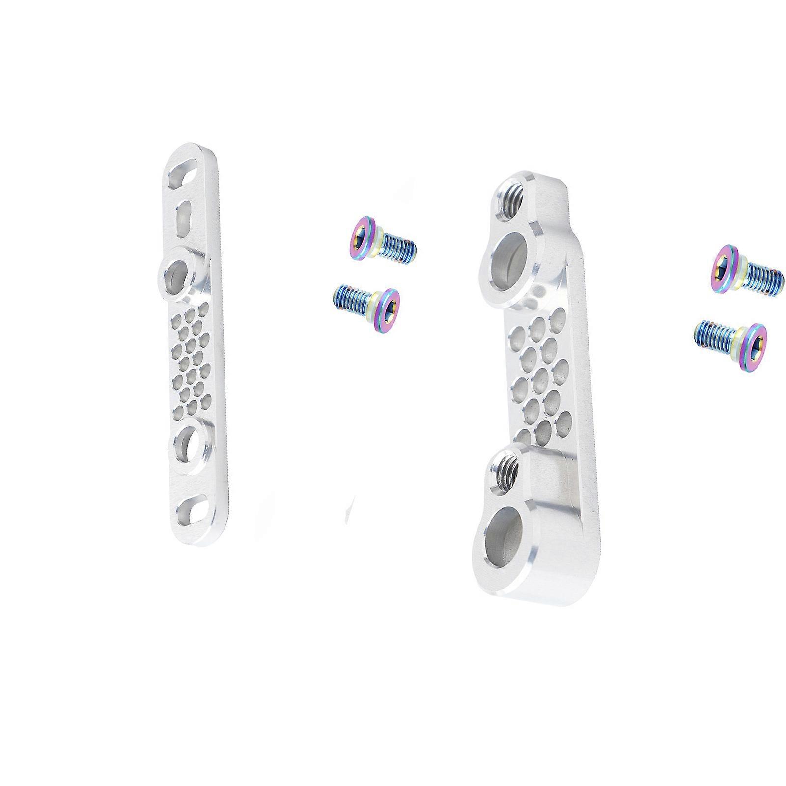 Fahrräder Scheibenbremshalterung Adapter Rennrad Scheibenbremse Konverter Halterungen für verschiedene Fahrräder silber
