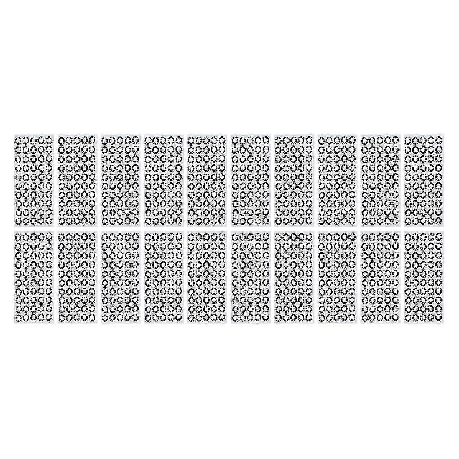 1000 Pcs 3D Scanning Marker ID 6mm OD 10mm High Reflection Strong Adhesion 3D Tracking Dot Reference