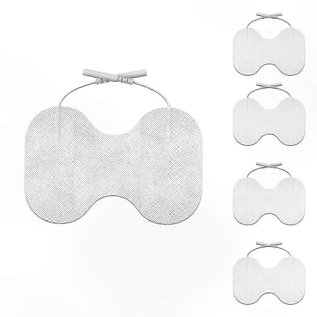 TENS Unit Replacement Pads - 4.5x6In Butterfly Shaped Electrode Pads Universal Compatibility, Pack