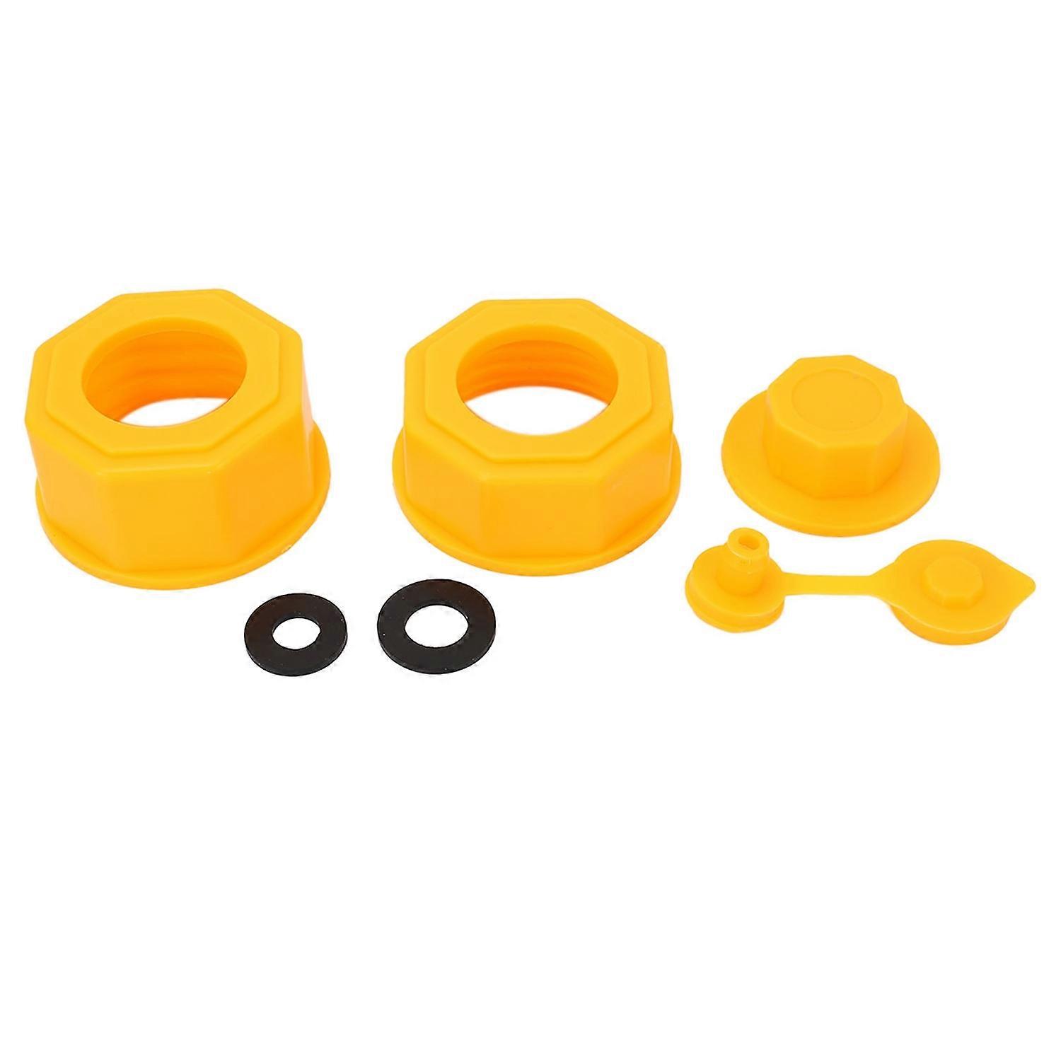 Gas Can Spout Replacement Kit Gas Can Nozzle Caps with Funnel for Most Plastic Gas Cans