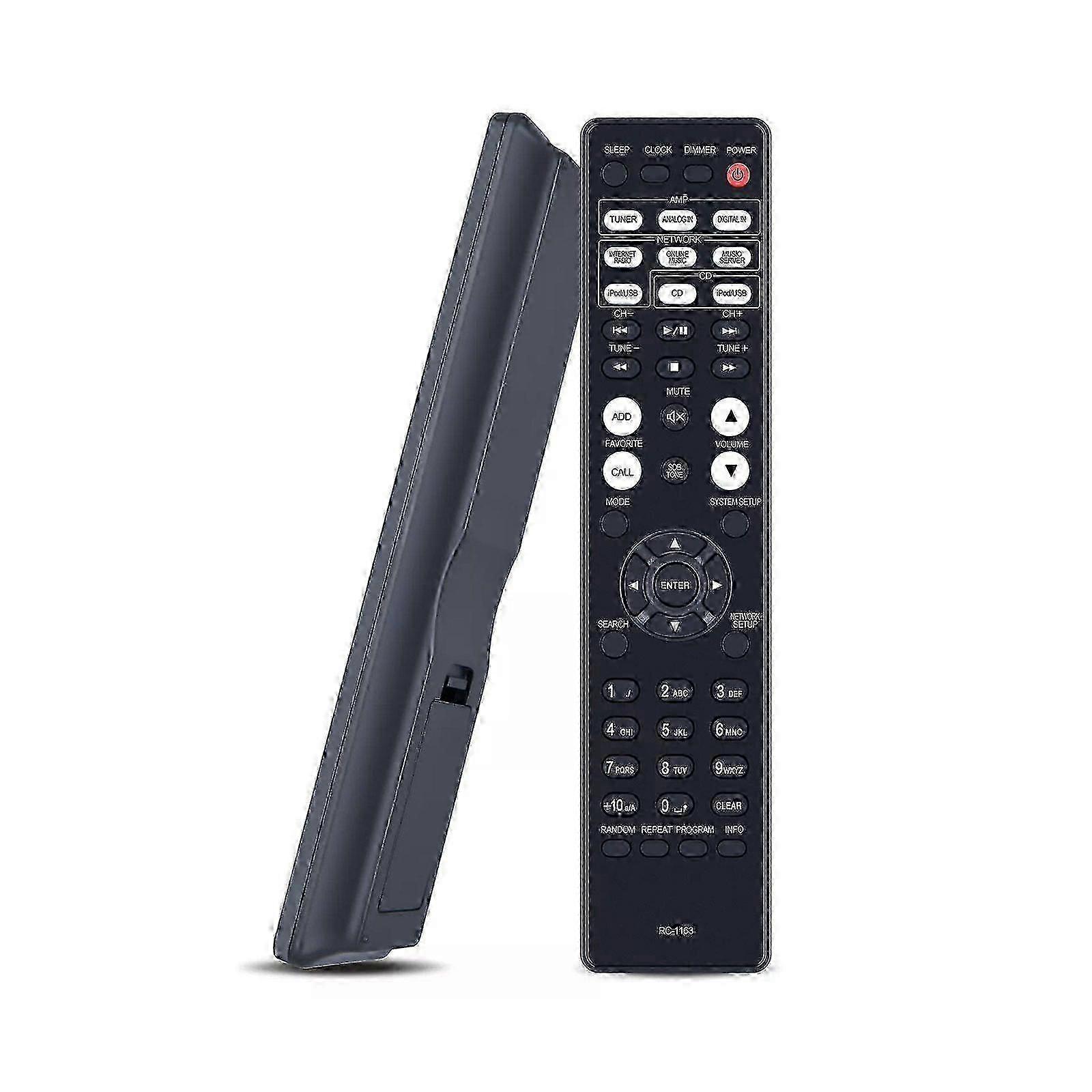 Denon Dra-F109Dab, Dra-F109, Dcdf109, Draf109 - Rc-1163 Replacement Remote Control