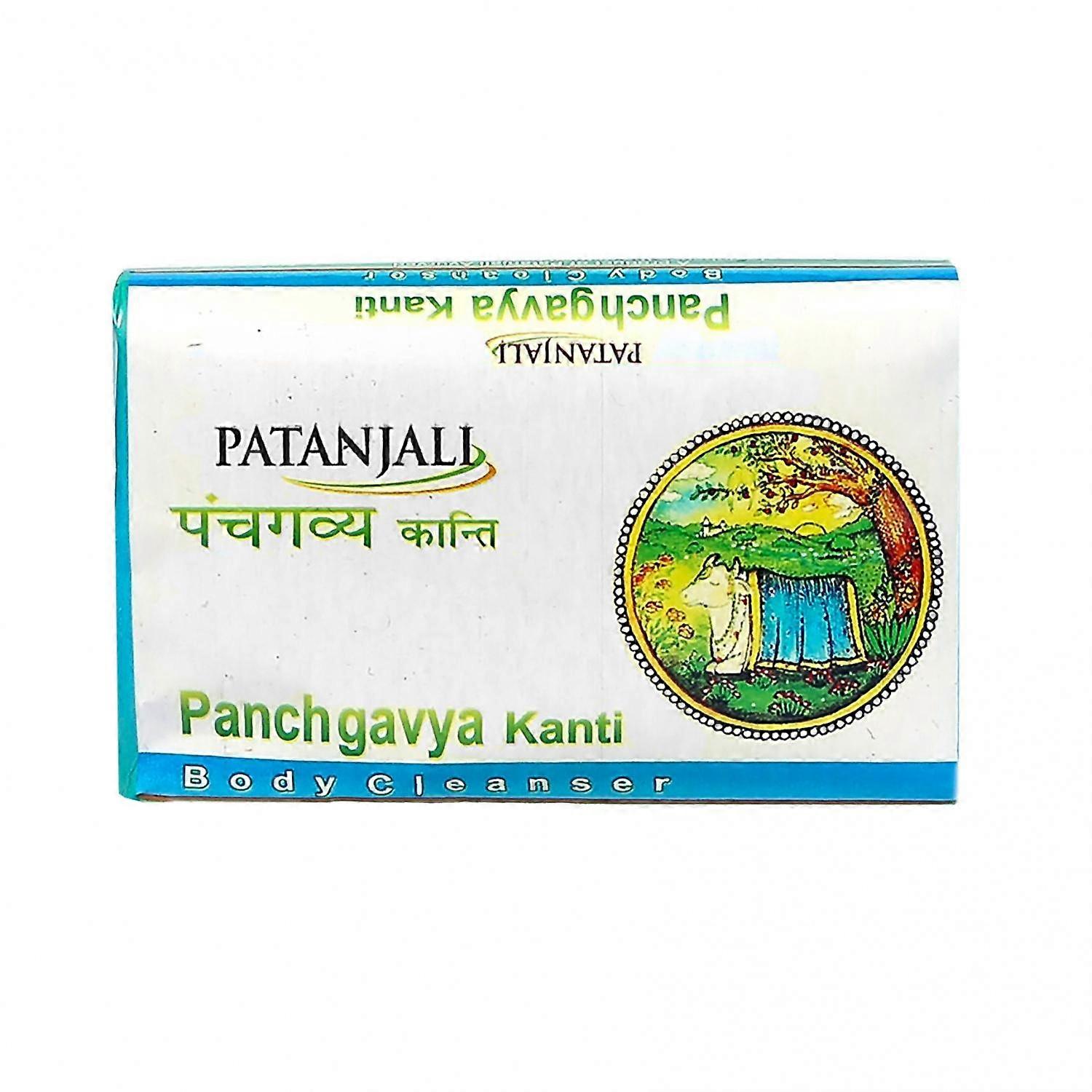 Мыло Панчагавья Канти (75 г), Panchagavya Kanti Body Cleanser,  Patanjali