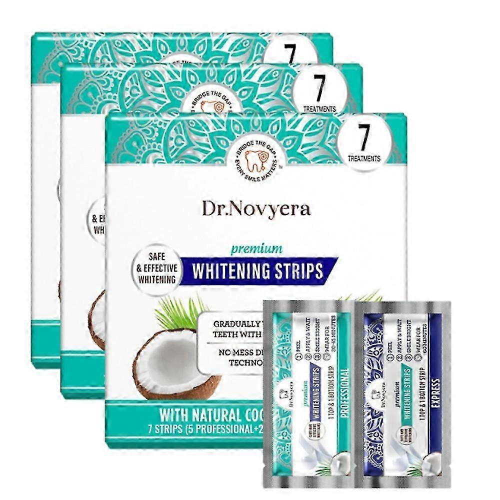 1-3boxes Whitening Strips 7-day Treatment
