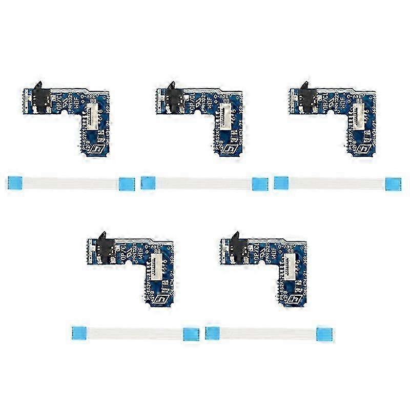 New Power Switch PCB Board with Flex Ribbon Cable for PS2 SCPH 70000 & Reset Functionality
