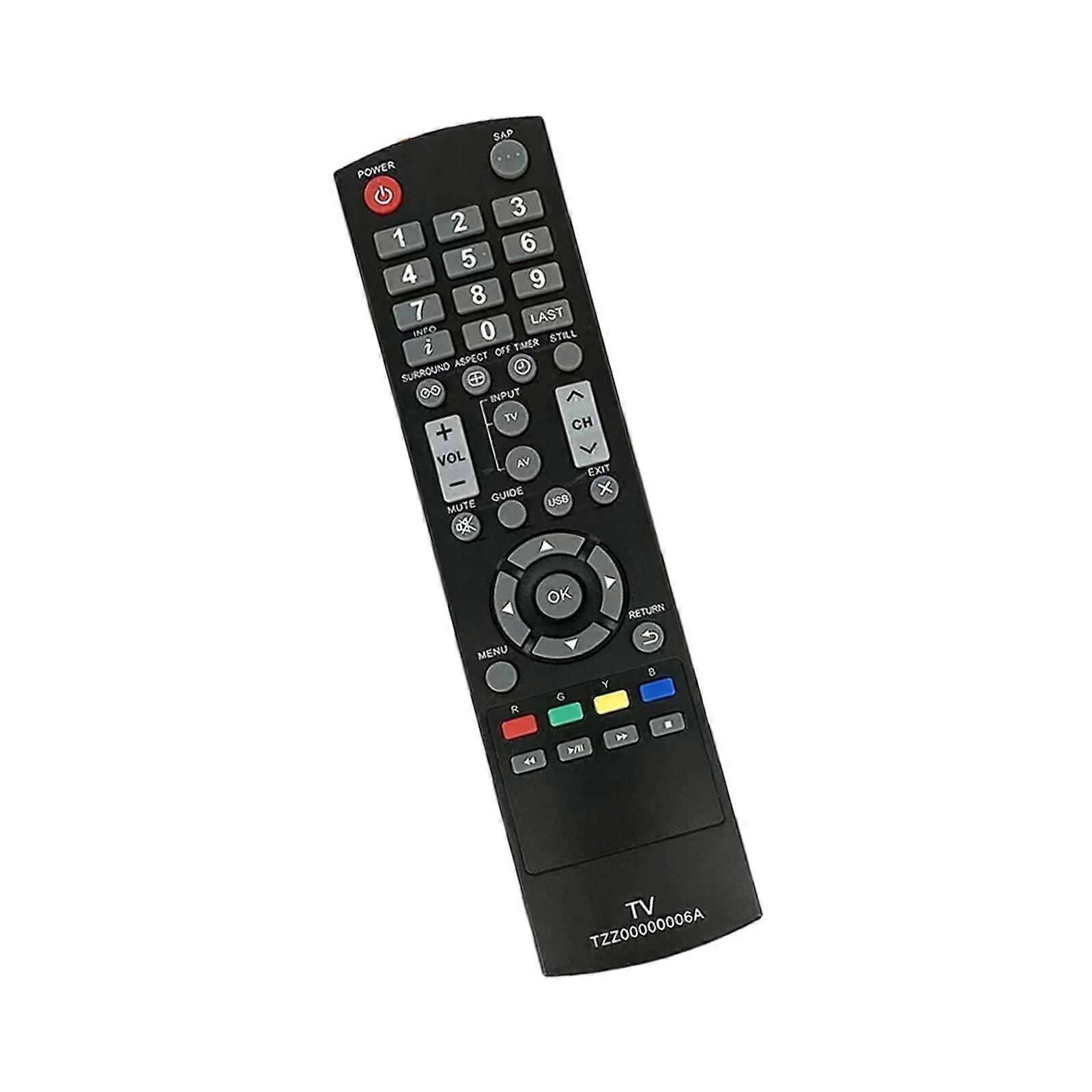 Ergonomic Television Controller TZZ00000006A For TC32LC5 TC32LC TVs Shock Resistant Quick Installation Simple Navigation Multicolor