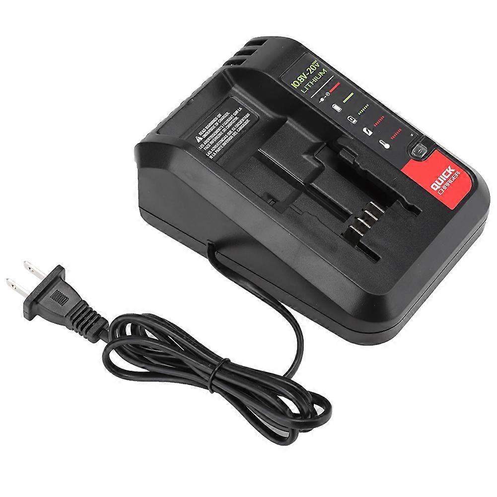 Replacement for Black&Decker PORTER CABLe Stanley Lithium Battery Charger