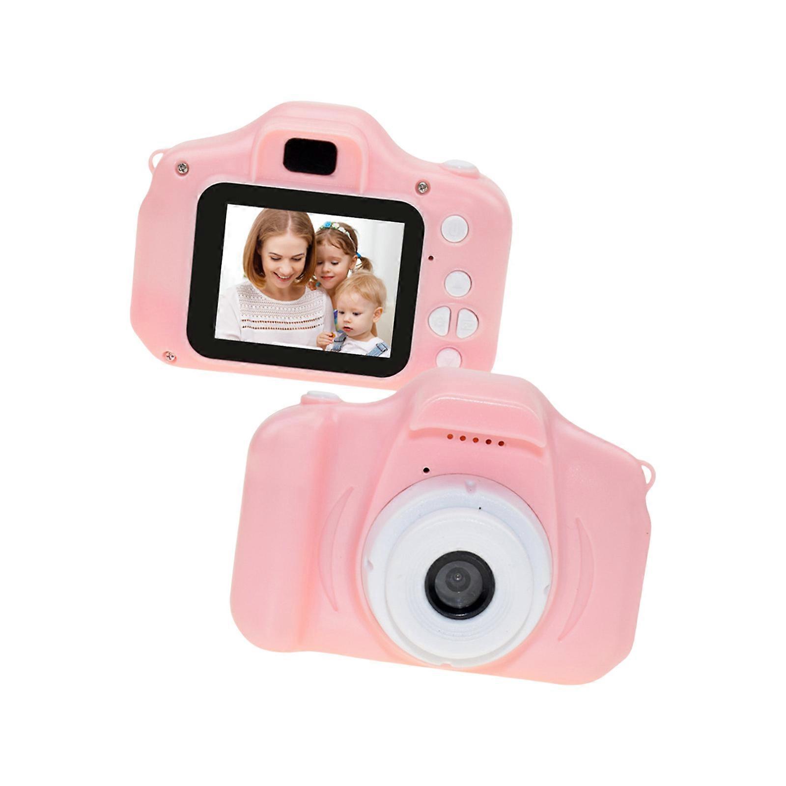 Mini Digital Camera Video LCD Screen Display Small Camera Can Take Pictures Cartoon Toys Camcorder for Kids Photography  P
